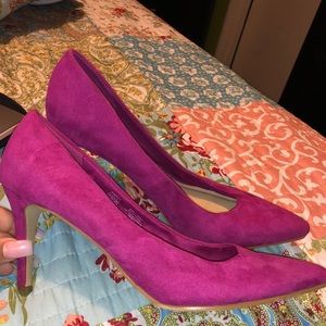 Worn ONCE! PINK HEELS!